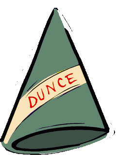 dunce-cap