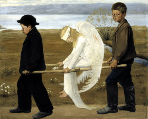 The Wounded Angel, Hugo Simberg